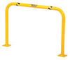 Machinery Rack Guard, 36 in, 304 Stainless Steel, Yellow, 48 in, High Profile