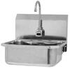 SANI-LAV®, AC Powered Sink, Wall Mount, Stainless Steel, 19 x 18 x 21 in, 14 x 17 x 7 in