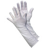 Inspector Gloves, Polyester, White, Uncoated, Large