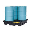 5000 lbs, EcoPolyBlend, Square Spill Pallet, 4, 73 gal
