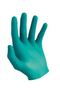 Ansell 92-500 TouchNTuff Powdered Teal Nitrile Disposable Gloves