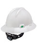 MSA V-Gard® Full Brim Hard Hats Fas-Trac III Ratchet Suspension