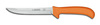 Deboning Knife, Stiff|Straight, Ergonomic, Sharped, 5 in, 11 in, Slip-Resistant, Orange, 12 per Box, USDA Approved, Re-Sharpenable Blade, 6 in