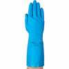 Ansell 58-010 AlphaTec Blue 11-Mil Reusable Nitrile Gloves