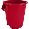 CFS 841011 Bronco Round Waste Bin Trash Container Lid, 10 Gallon