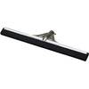 Carlisle Curved End Rubber Squeegee with Metal Frame