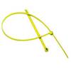 Cable Tie, Metal Detectable, Nylon, Yellow, 15 in, 100 per Pack