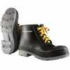 Dunlop 86104 Polyblend Black Steel Toe Work Boots, 6