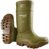 Dunlop E662843 Purofort Steel Toe Safety Boot, Green Polyurethane