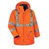 Ergodyne 8385 GloWear 4-in-1 Safety Jacket, Type R, Class 3, Orange