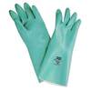 Green Nitrile Gloves 15 Mil Frock Lined Nitriguard Plus LA132G