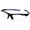Anti-Fog Safety Glasses Clear Curved Lenses Nylon Black Frame Ironwear®