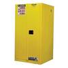 Justrite 896000 Sure-Grip General Purpose Steel Cabinet, Yellow, 60 gal