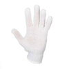 Large String Knit Work Gloves Bleach White 100% Poly