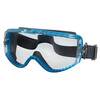 MCR Hydroblast 3 HB1320PF Clear MAX6 Anti-Fog Goggles, Aqua Blue Frame