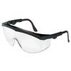 MCR Safety TK110 Clear Adjustable Safety Glasses Black Frame