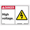 NMC Danger High Voltage Signs