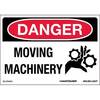 National Marker CU-273591-07 Danger Moving Machinery Sign