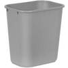 Rubbermaid FG295600 Plastic Trash Can for Desks, 28-qt