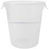 Rubbermaid FG572 Round Storage Container, Clear