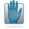 The Safety Zone GNPR-1A Powder-Free Blue Nitrile Gloves