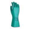 Ansell® Solvex® 37-145BP (Bulk Pack) Green 11-Mil Nitrile Gloves, 13 L