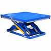 Vestil EHLT-4848-4-43-QS Electric Hydraulic Scissor Lift Table Blue