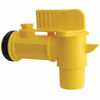 Vestil Polyethylene Bung Jumbo Manual Drum Faucet 2 In. Yellow