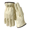 Leather Insulated Work Gloves Fleece/Foam Lined Driver Wells Lamont