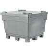 Monster Bin Bulk Container 4-Way Base Gray 48 L x 44 W 2900 Series