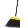 Rubbermaid FG638906BLA Jumbo Smooth Sweep Angle Broom, Metal Hndl
