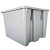 Rubbermaid® Palletote® Box, High-Density Polyethylene, Gray