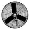 Air King® 9025 Wall Mount Oscillating Fan, High Velocity 24"