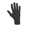 Showa® 7700PFT Black 4 Mil Textured Disposable Nitrile Gloves