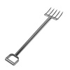 Sani-Lav® 2072R Stainless Steel Reinforced Meat Fork 5 8.5" Tines