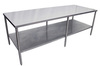 Heat Seal SS-2S36 Stainless Steel Top Preparation Table, 36" Width