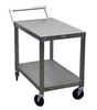 Heat Seal® SUC-1 Stainless Steel Utility Cart, 32"L x 20"W x 30"H