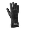 SHOWA 723 Black Neoprene Chemical-Resistant Gloves 13" Long Rough Grip