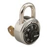 BlockGuard®, Portable Combination Lock, Stainless Steel, Key Number Assigned