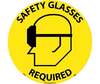 Safety Glasses Required Sign, Vinyl