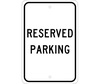 Reserved Parking, Aluminum