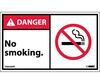 Danger No Smoking Sign, Vinyl