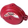MasterLock 480 Red Rotating Gate Valve Lockout Cover Thermoplastic