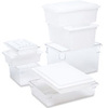 Rubbermaid FG351000WHT White Lid for Food Storage Tote Box, 18" x 12"