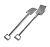 Stainless Steel Spade Shovel 11 L x 7 W Blade SANI-LAV 267