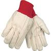 MCR Safety 9018CR Double Palm Work Gloves, Large