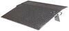 Vestil Aluminum Economizer Dock Plate 48 In. x 48 In. 1/2 In. Plate Thickness 3800 Lb. Capacity Silver