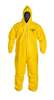 DuPont Tychem® 2000 Coverall with Hood Yellow Elastic Wrist and Ankle