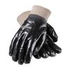 ProCoat®, Chemical-Resistant Gloves, Black / White, PVC, 9.8 in, Knit Wrist, Interlock
