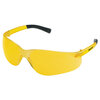 MCR Safety BK114 BearKat Scratch-Resistant Safety Glasses, Amber
